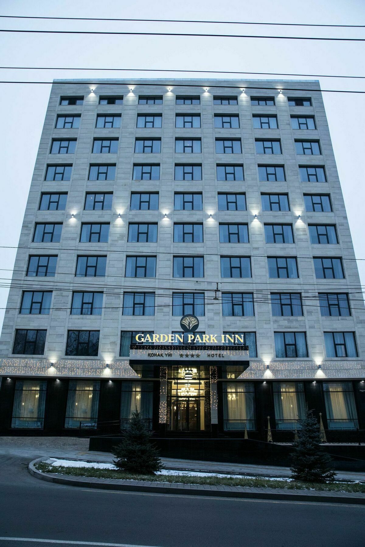 אלמטי Garden Park Inn מראה חיצוני תמונה